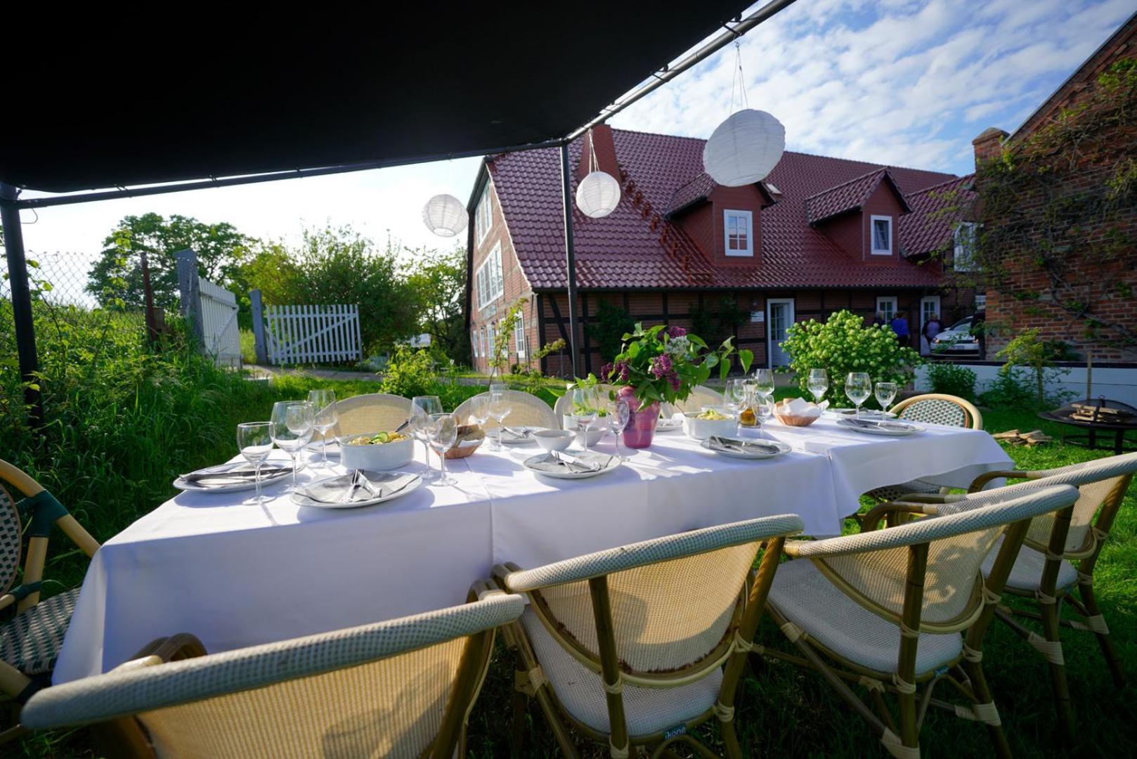 Landhaus Elbeflair Apartment Bei Doemitz Lenzerwische Buitenkant foto